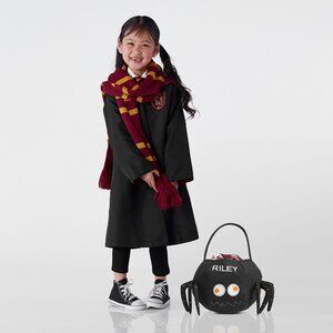 Harry Potter Gryffindor Halloween Costume Hooded Rob with House Crest Scarf NEW